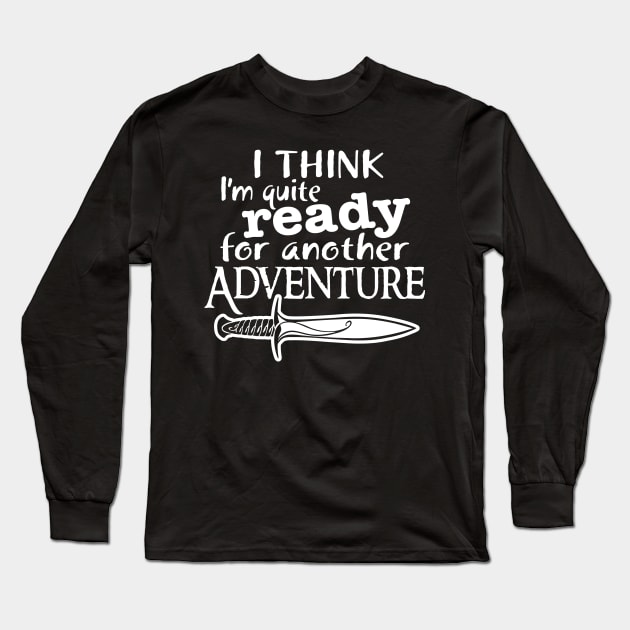 Adventure Long Sleeve T-Shirt by WhatProductionsBobcaygeon